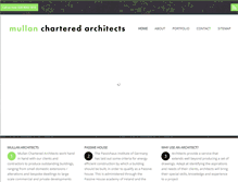 Tablet Screenshot of mullan-architects.com